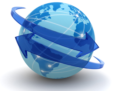 world globe graphic